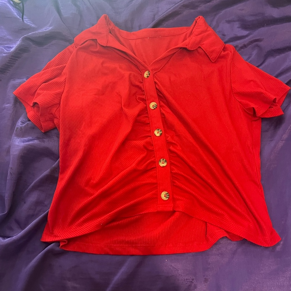 No boundaries, large, red